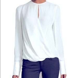 NWT Rag & Bone Crossover Blouse